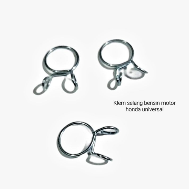 KLEM CLAMP CLAMPER SELANG BENSIN MOTOR HONDA UNIVERSAL ORIGINAL