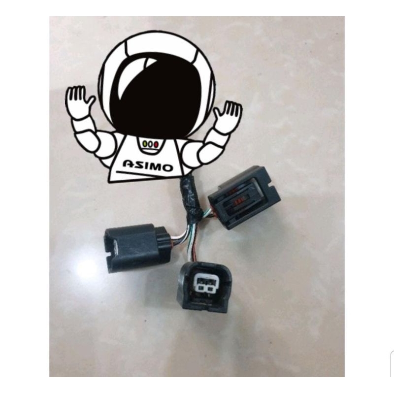 soket headlight pin 2 original Nissan Grand Livina X-trail March Terrano terra Navara Elgrand Evalia