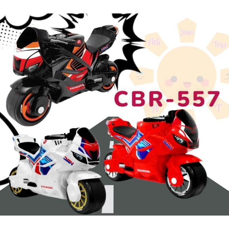 motor cbr anak shp cbr-557 mainan anak motor balap