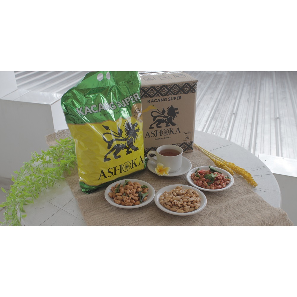 

QH Kacang Bawang Bali Ashoka 2.5 KG / kacang jumbo / kacang manis CEMILAN