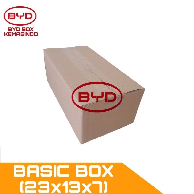 

23x13x7cm Kardus Box Karton Polos | Baru | Murah - Kardus Packing Online Shop