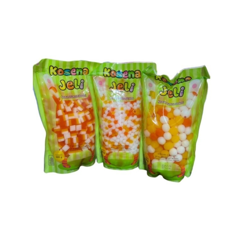 

Jelly Kosena /jelly bentuk mutiara kecebong- jelly kidz mix 500gr