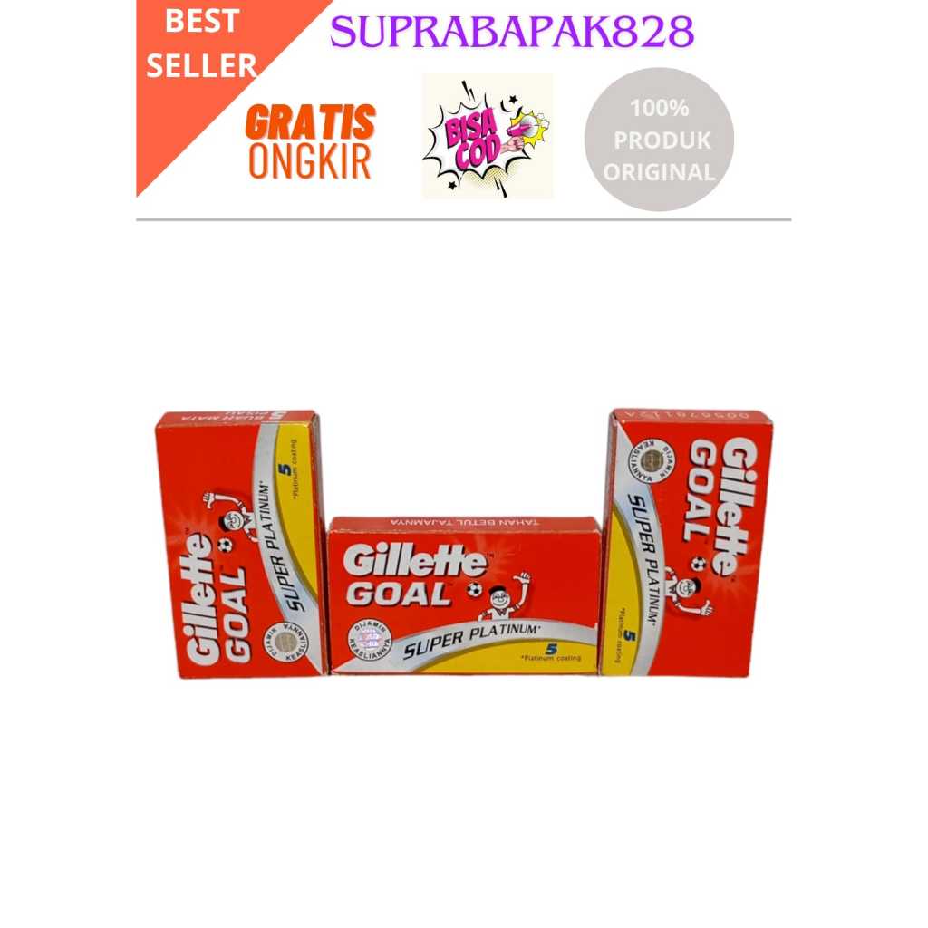 Gillette Goal Super Tajam Original Termurah