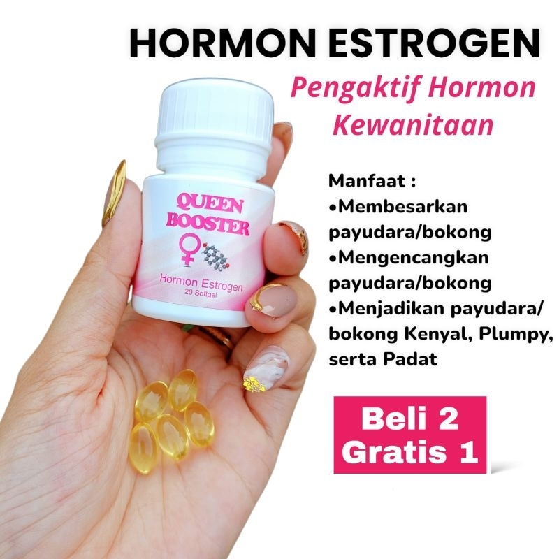 [BELI 2 GRATIS 1] PIL HORMON ESTROGEN PEMBESAR PAYUDARA ORIGINAL GARANSI UANG KEMBALI AMPUH PERMANEN