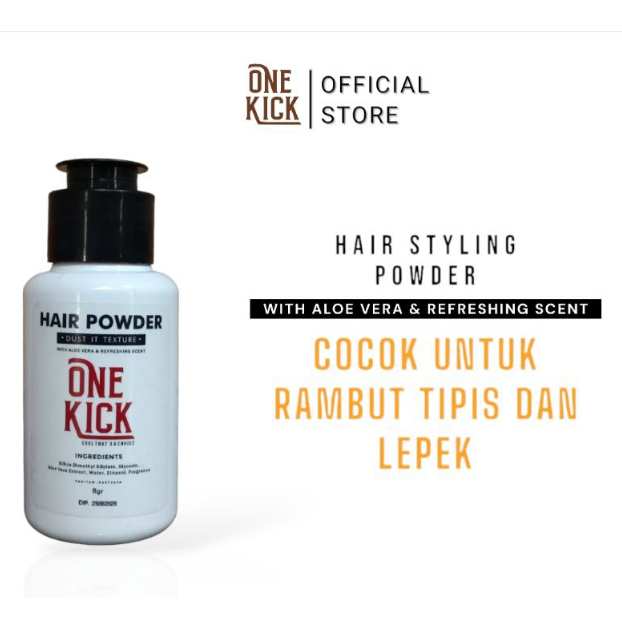 Hair Styling Powder Pria Bedak Rambut 8g