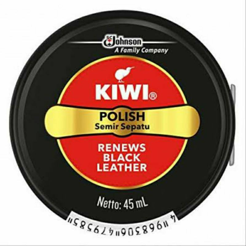 Semir Sepatu Kiwi Padat 45ml (besar) / Kiwi Shoe Polish/ KIWI POLISH RENEWS