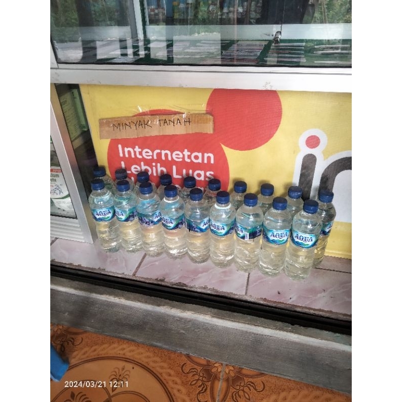 

minyak tanah 600 ml free buble warp double packing