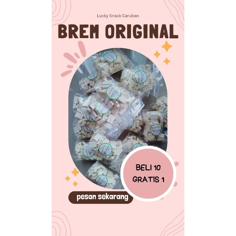 

BREM ORIGINAL STANDING POUCH (BELI 10 GRATIS 1)