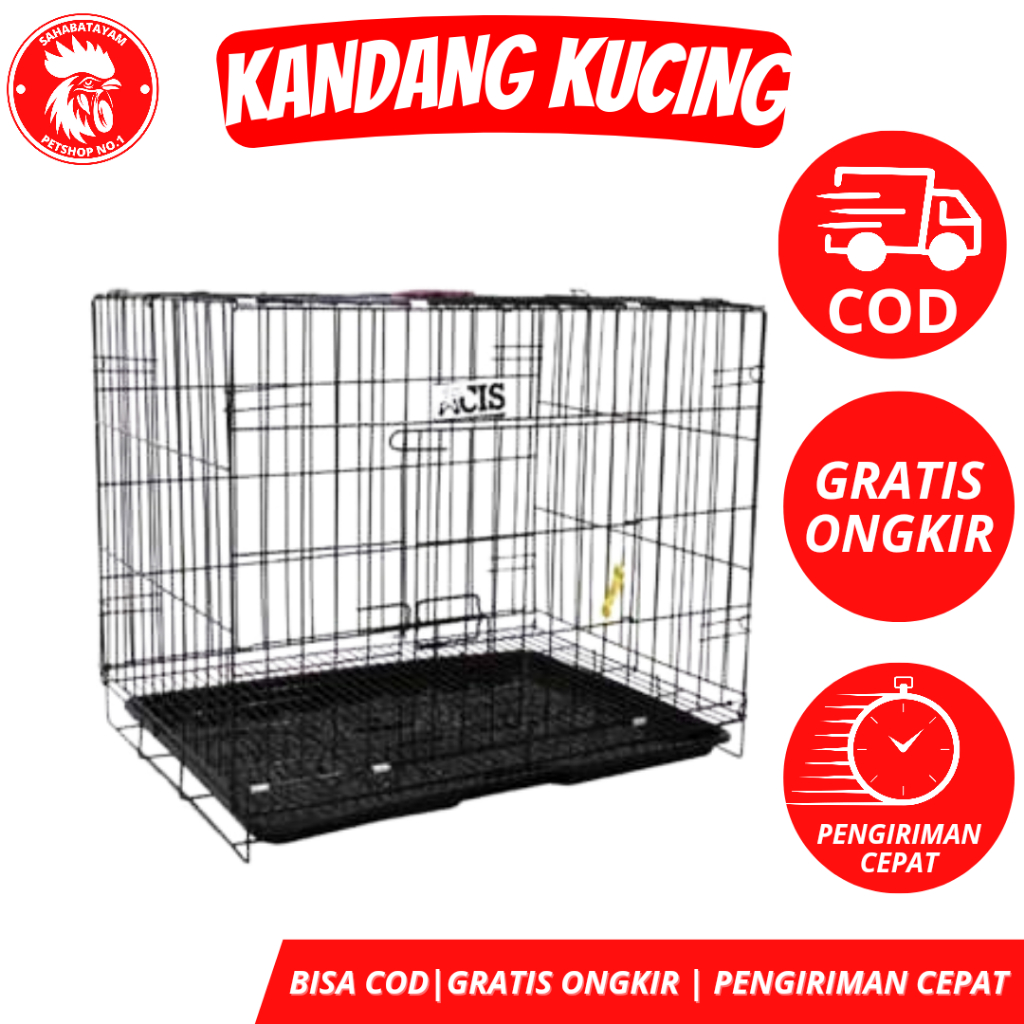 BISA COD KANDANG KUCING / KANDANG KUCING MURAH / KANDANG KUCING LIPAT / KANDANG KUCING LIPAT MURAH /