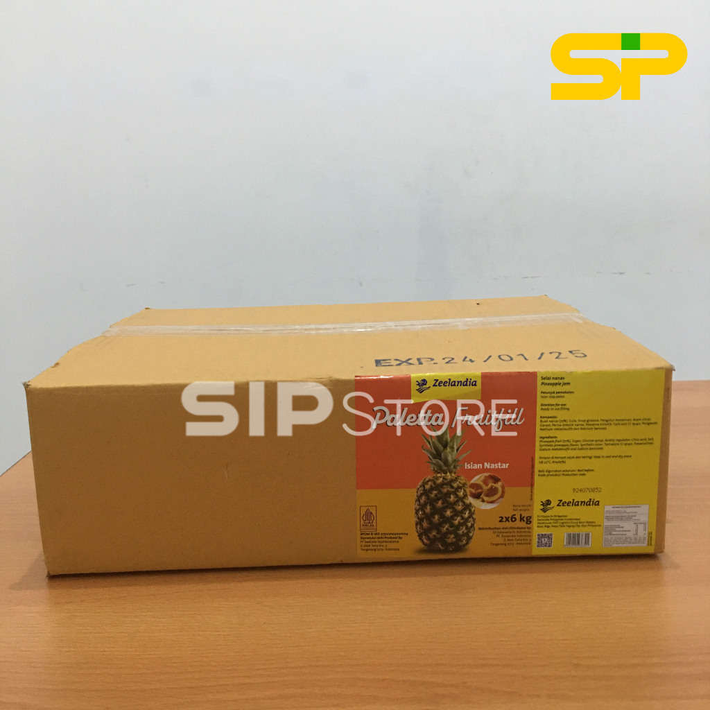 

Selai Nastar Nanas Paletta 6 Kg / Selai Nanas / Paletta Fruitfill isian Nastar 6 Kg