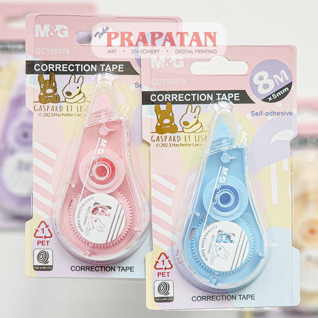 

M&G Gaspard Et Lisa Correction Tape QCT55278 | Tip Ex Kertas