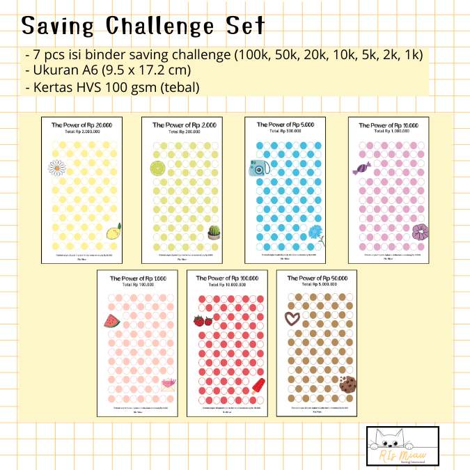 

Isi Binder Saving Challenge