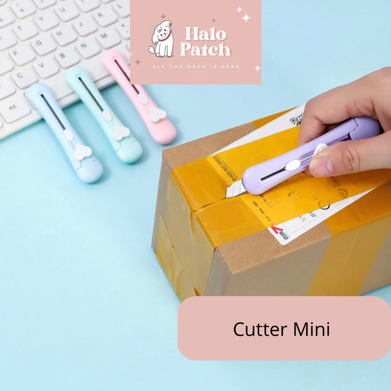 

CUTTER MINI KARAKTER / PISAU PEMOTONG KERTAS MINI PORTABLE / MINI CUTTER UNTUK ALAT TULIS KANTOR / PISAU SILET / CUTTER MINI