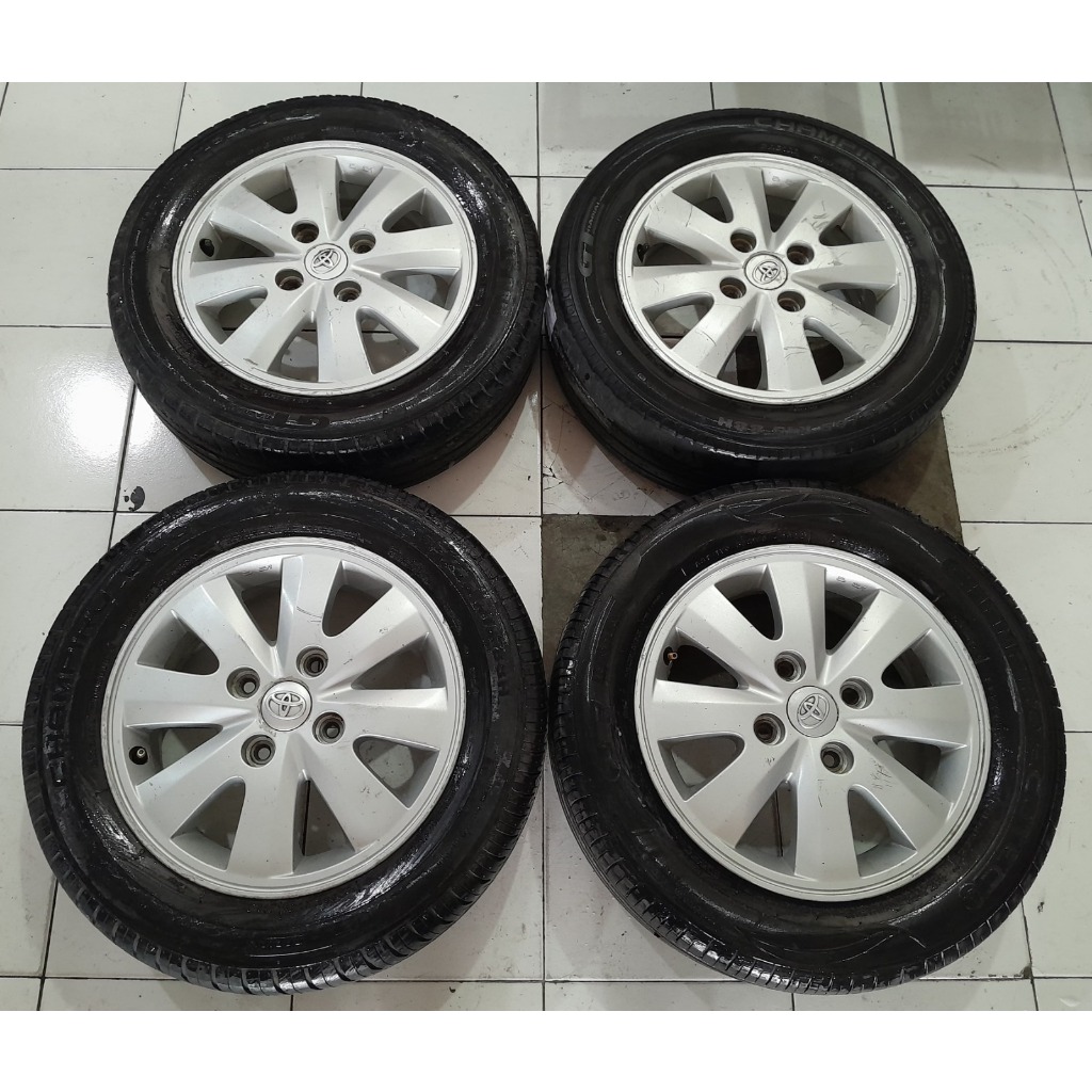 VELG MOBIL ORI STD AVANZA R15x5,5 PCD 4x114 BAN 185 70 R15
