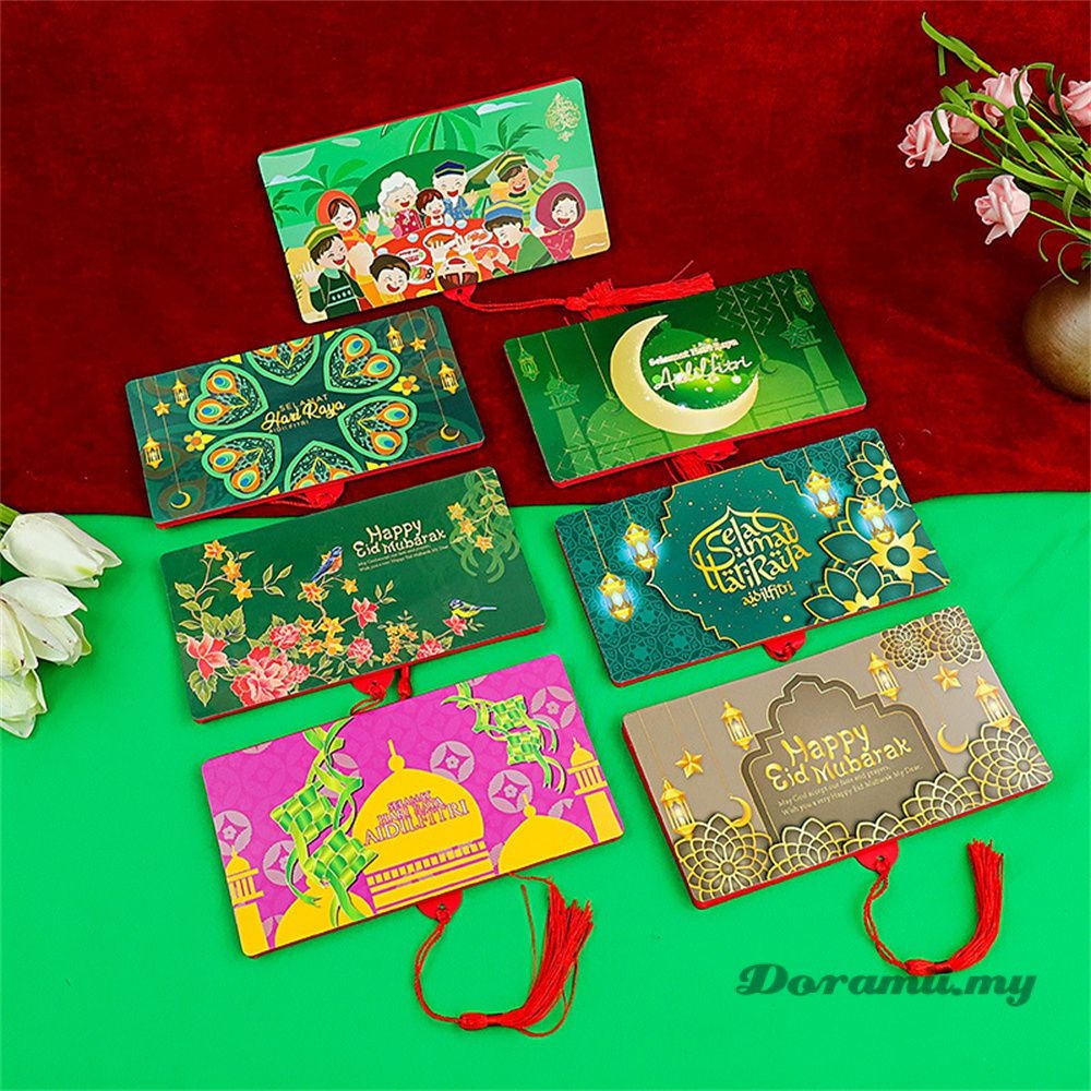 

Amplop premium susun LEBARAN dengan tessel uang disusun 6 slot