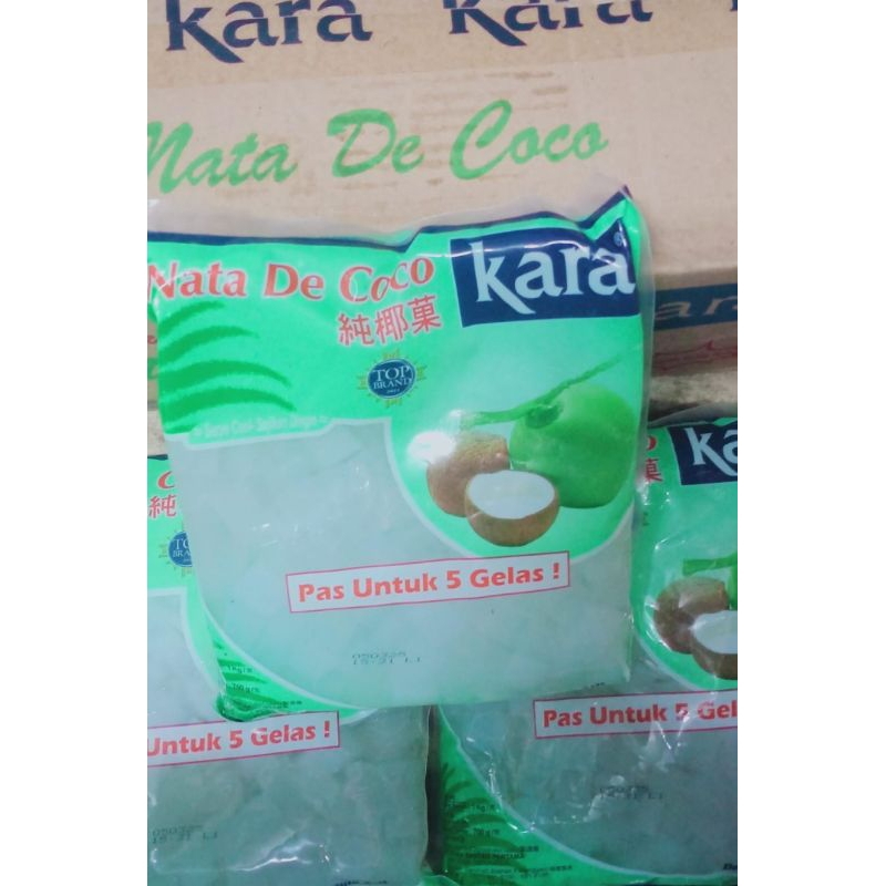 

nata de coco 1kg kemasan refill