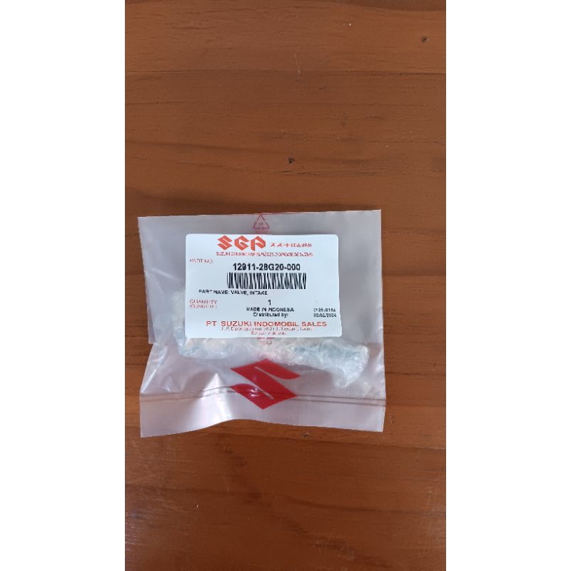 Kelep intake / Valve intake Shogun 125 FL, Axelo Original SGP, Part No. 12911-28G20-000