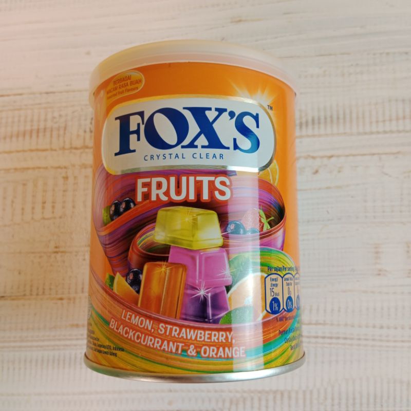 

Permen Fox Fox's Fruits Candy Rasa Buah 180 Gram Crystal Clear