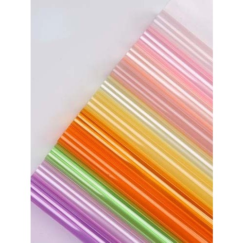 

[1 PAK/±20 LEMBAR] Cellophane TRANSPARAN BENING Flower Wrapping / Plastik Buket