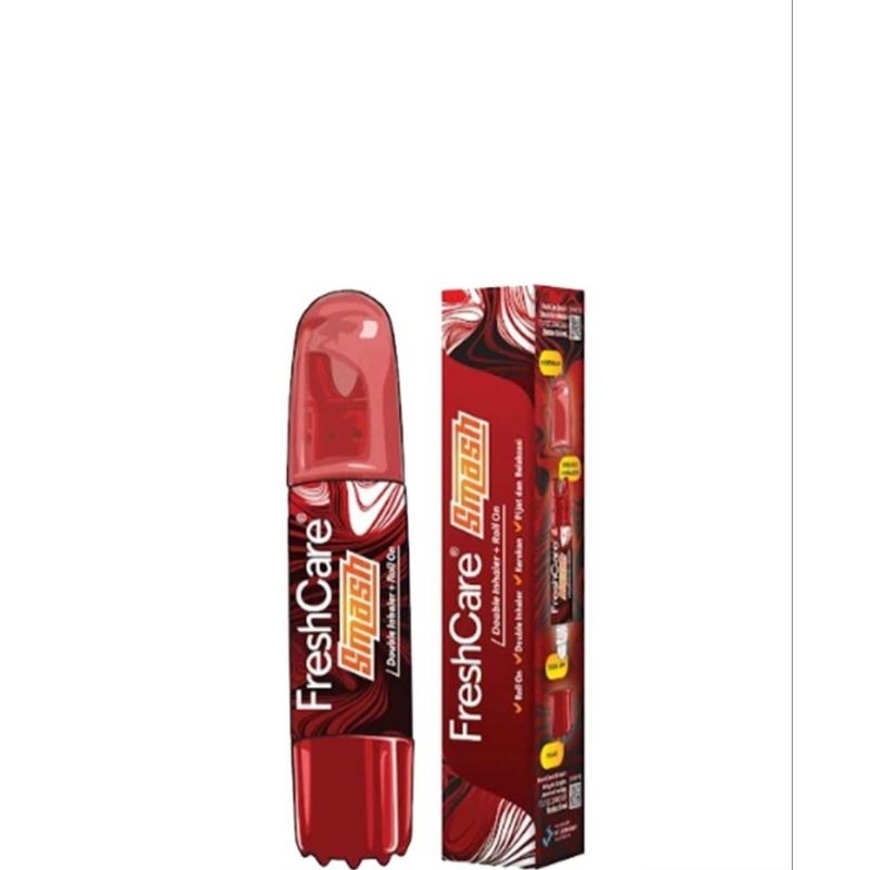 Freshcare Smash Double Inhaler & Roll on / Freshcare Hot Kerok, Pijat, Double inhaler, Roll on