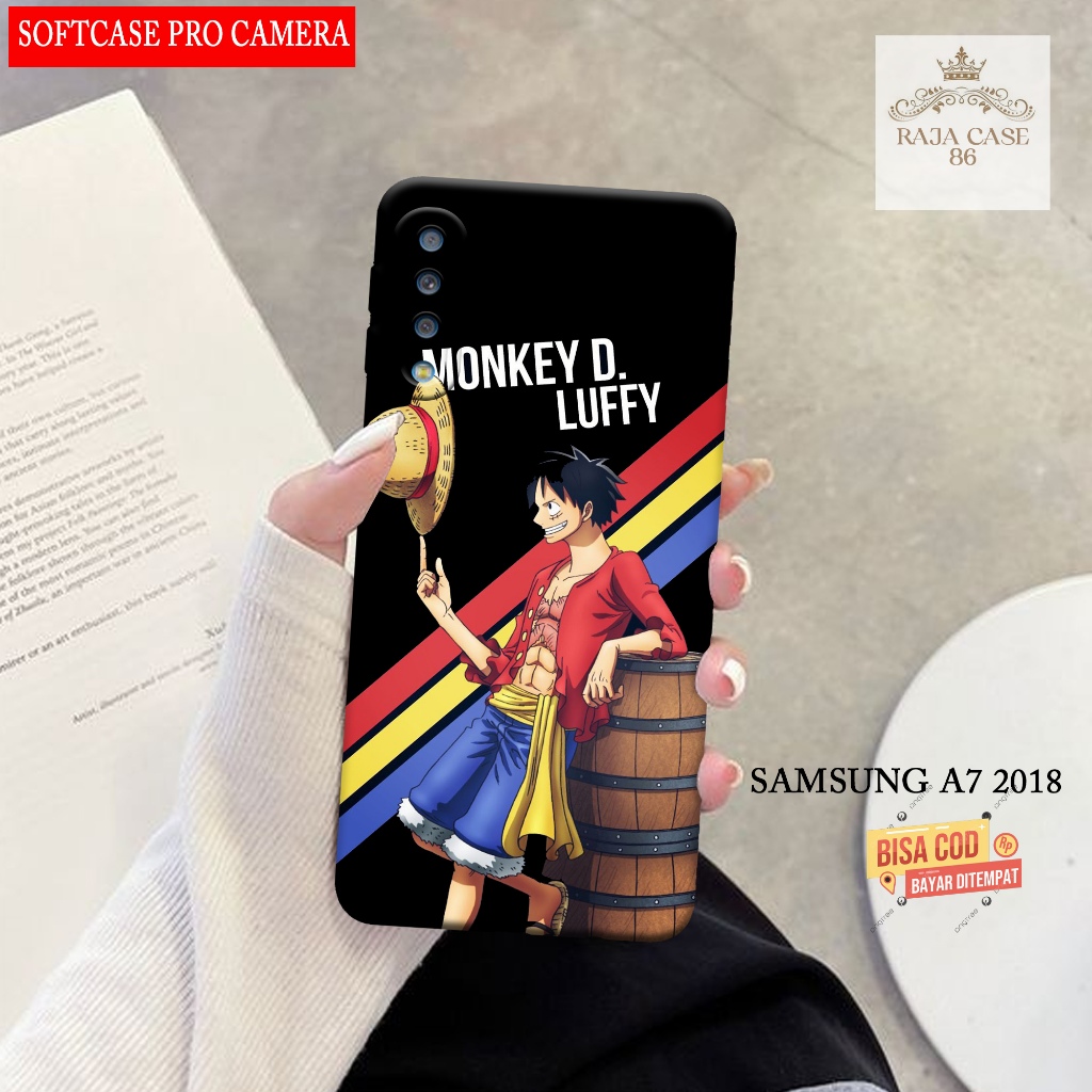 Case Samsung A7 2018 - Rajacase - Casing Hp Samsung A7 - Motif case Anime - Pelindung handphone - So