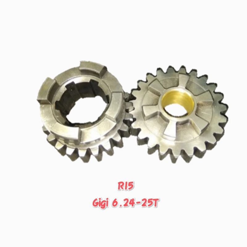 Rasio racing R15 gigi 6. 24-25T