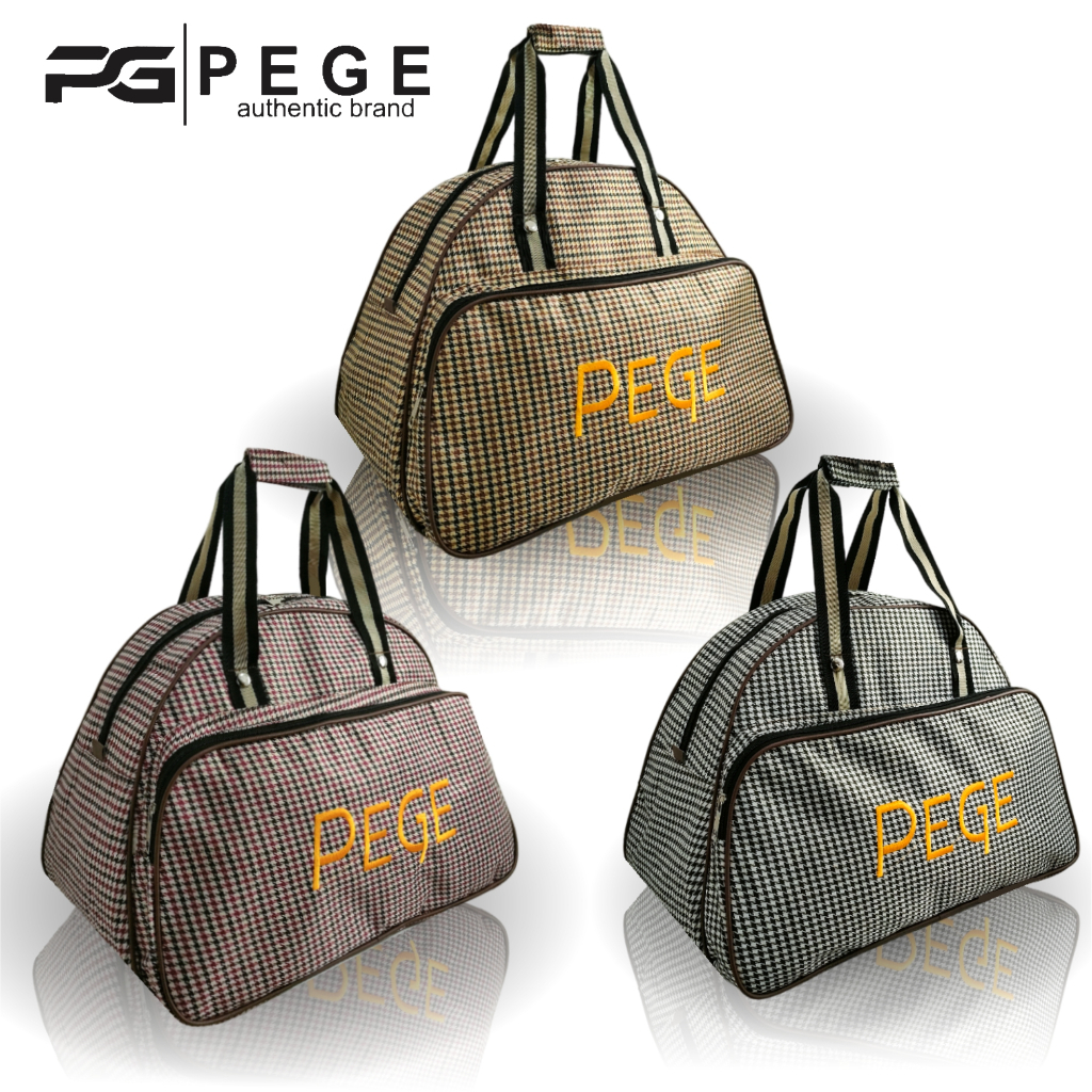 Tas Mudik Wanita PEGE Qiara Tas Tenteng Travel Bag Tas Pakaian Jumbo - PG 9003