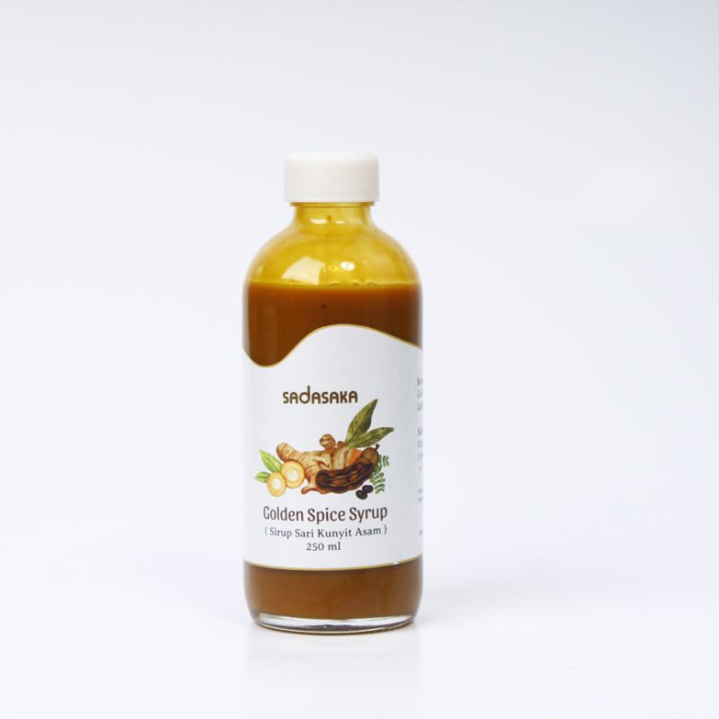 

Sadasaka Golden Spice Syrup ( Sirup Sari Kunyit Asam ) DINKES