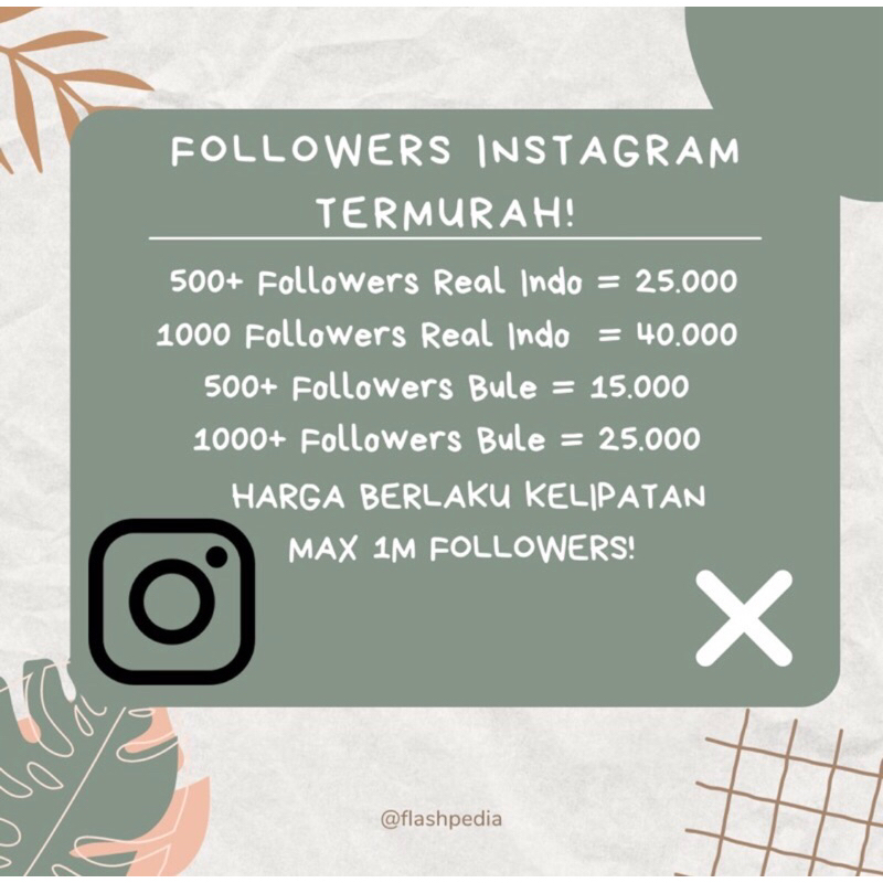 Followers instagram indonesia