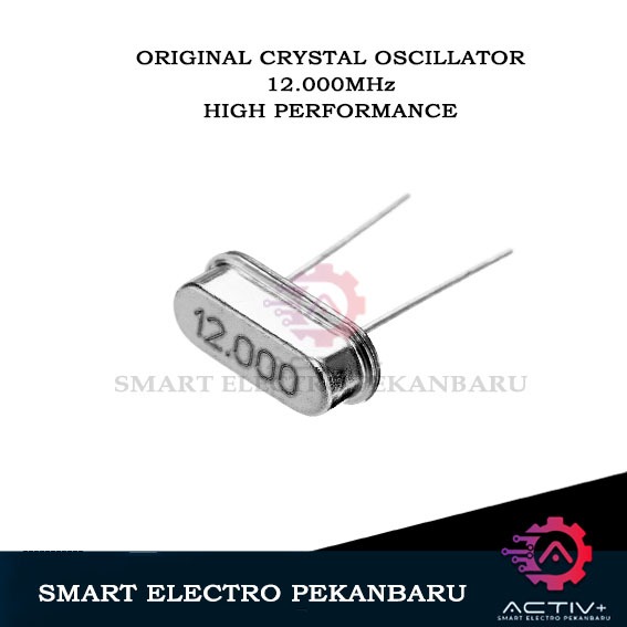10x Cristallo Di Quarzo 12 MHz POPESQ® | Oscillatore THT Basso Profilo Per MCU, Attiny, AVR E Progetti Arduino