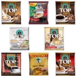 

TOP COFFEE CAPPUCCINO 25gr CRUNCHY CHOCO MALT AVOCADO KOPI INSTAN MINUMAN GROSIR MURAH INSTANT SEDUH