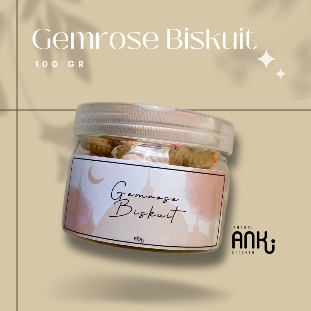 

Snack Jar - Snack Hampers - Gemrose/Biskuit Bola Pelangi/Soes Coklat/Kue Semprit/Pang Pang - Toples 350gram