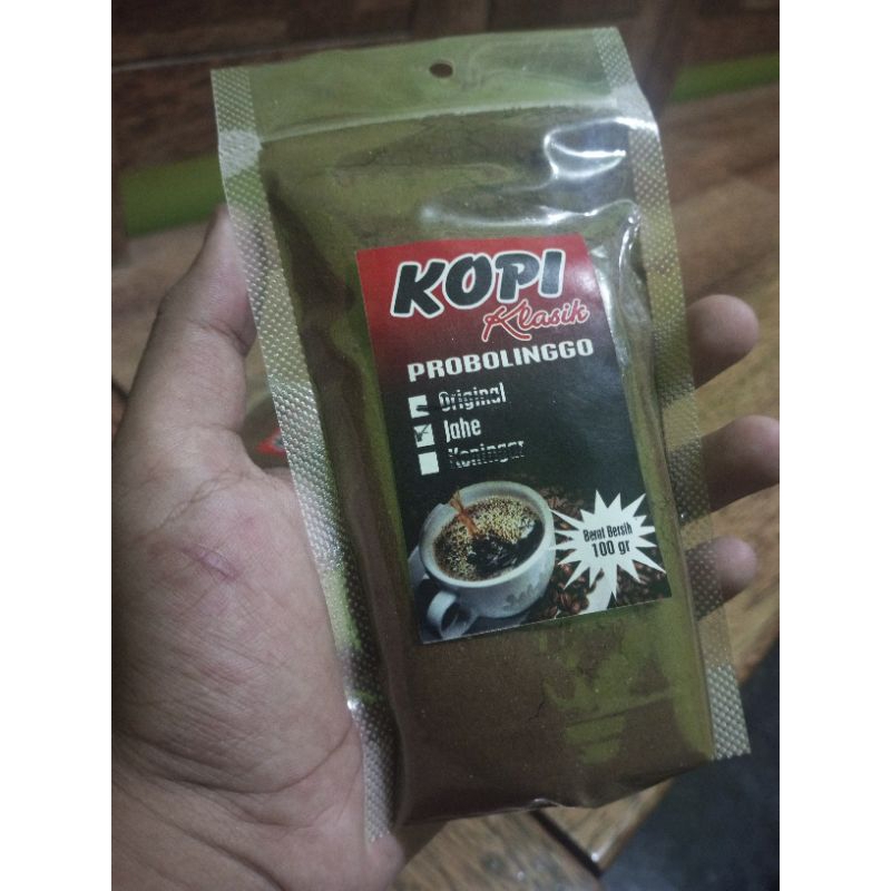 

BUBUK KOPI BERAROMA JAHE / KENINGAR / ORIGINAL 100% BUBUK KOPI ASLI KHAS PROBOLINGGO