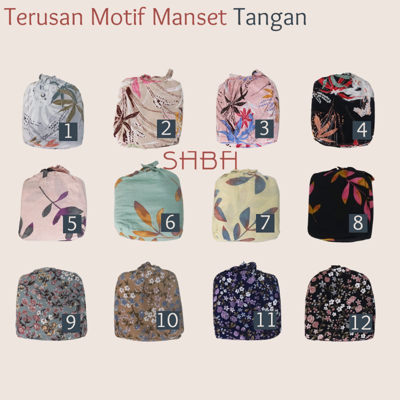 mukena manset - mukena rayon - mukena terusan rayon - mukena terusan motif - mukena manset tangan - 