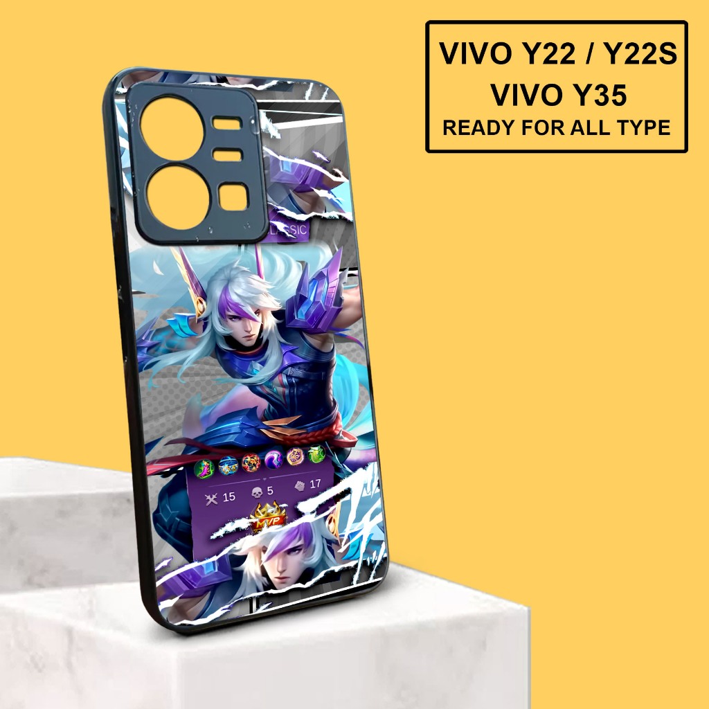 CASE VIVO Y22 VIVO Y22S VIVO Y35 - ( HERO ML1 ) - CASE GLOSSY - CASE HP - CASING HP - SOFTCASE HP - 