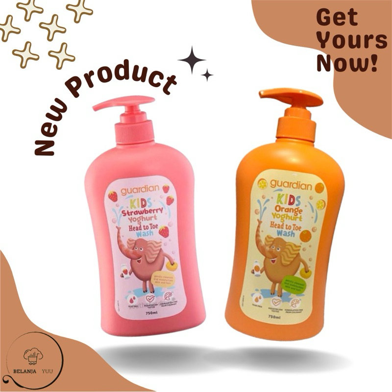 Guardian Kid's Care/Sabun & Shampoo Anak Anak 750ml