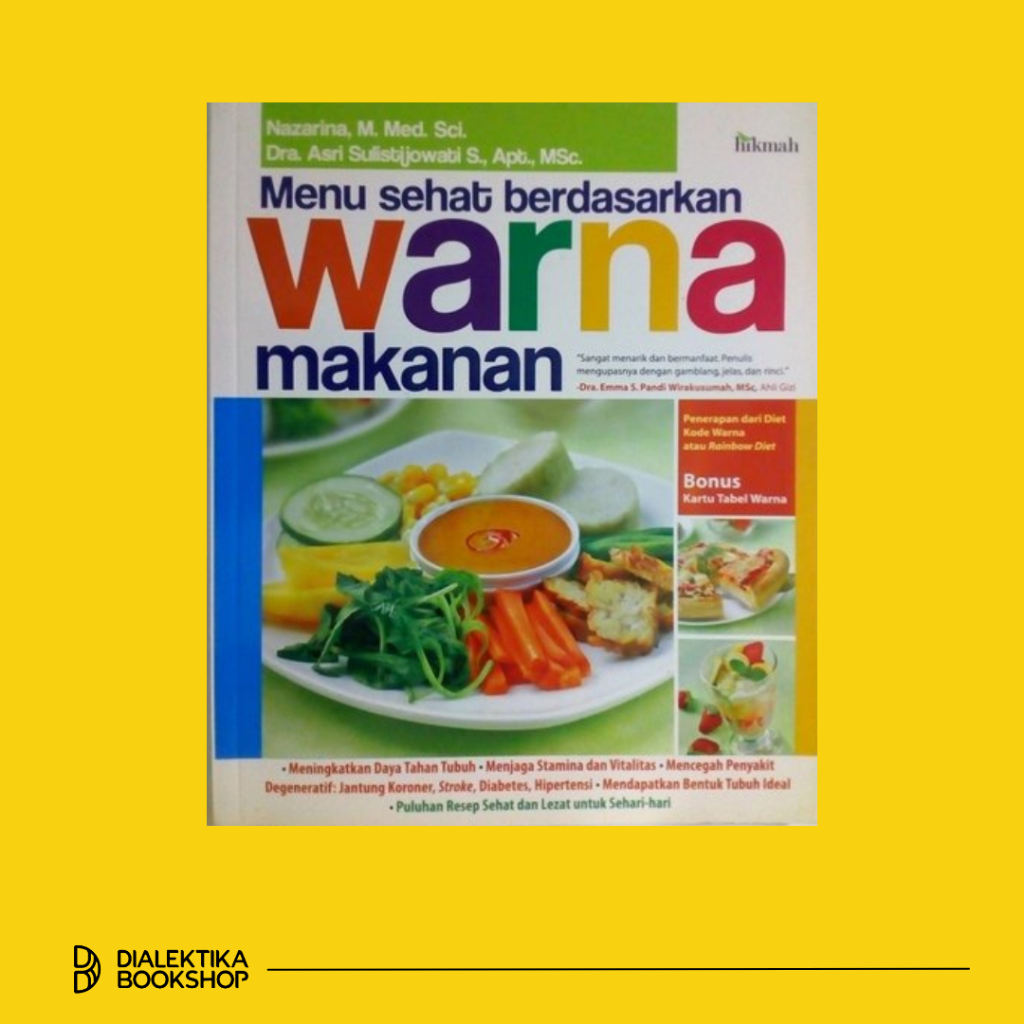 Menu Sehat Berdasarkan Warna Makanan - Buku Resep