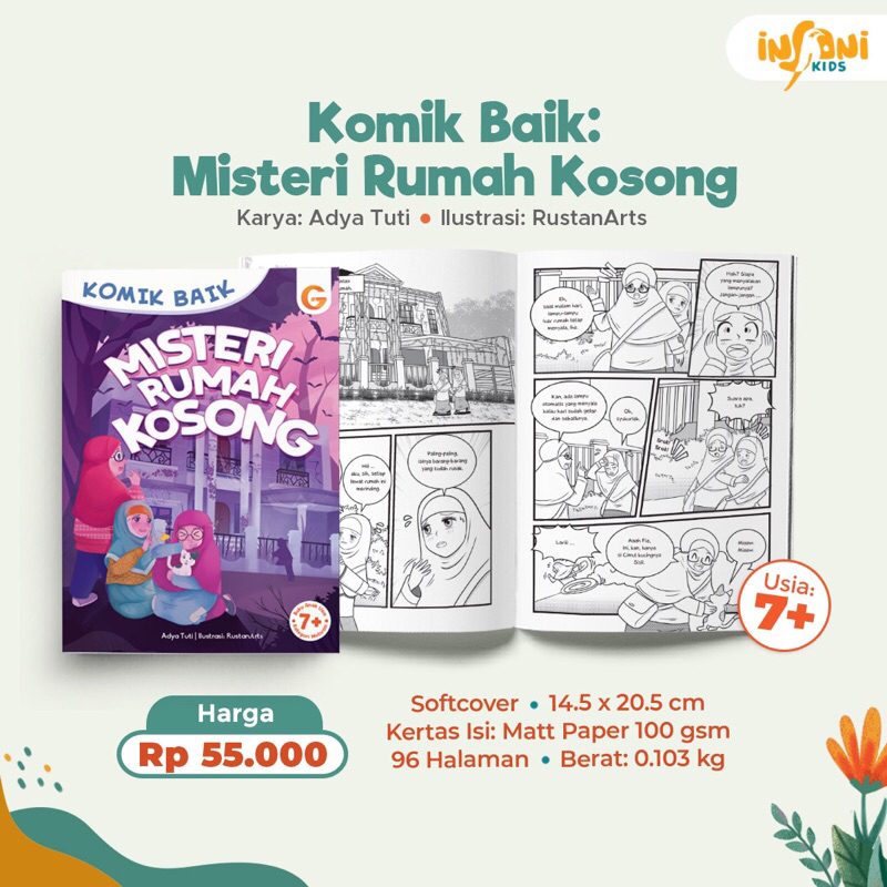 Misteri Rumah Kosong Buku Komik GIP