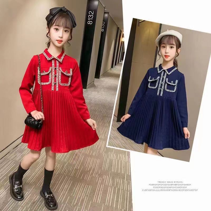 DRESS TUNIK KOREA ANAK PREMIUM 5-10 TAHUN