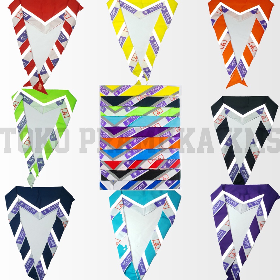 New Product Scraf Pramuka Sablon Scout Scraft wosm Menyala skraf Spotlight