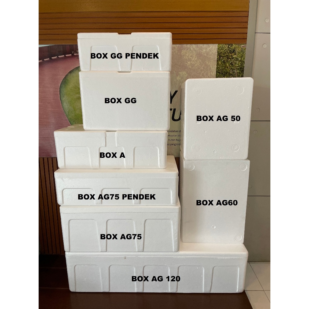 Box Styrofoam BESAR/Box Ikan/Box Foam/Box Packing/Box Sterofoam