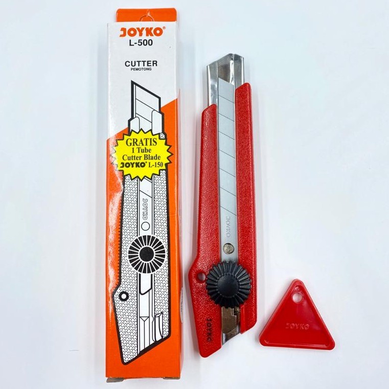 

Cutter Besar Joyko L-500 L500 L 500 | Isi Cutter Joyko L-150 1 Tube Isi 5 Pcs