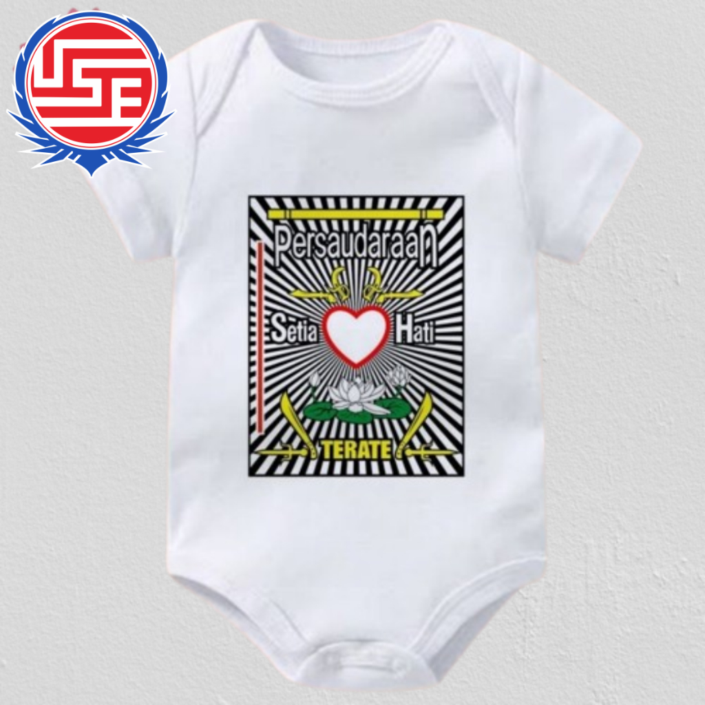 BAJU BAYI JUMPER BABY PSHT PERSAUDARAAN SETIA HATI TERATE 1922 ANAK SILAT KARATE | JUMPER BAYI PSHT 