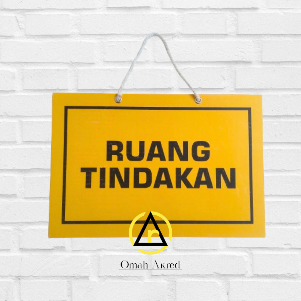 

Hard Poster Ruang Tindakan - Hard Poster Sedang Ada Tindakan • Hard Poster Dua Sisi