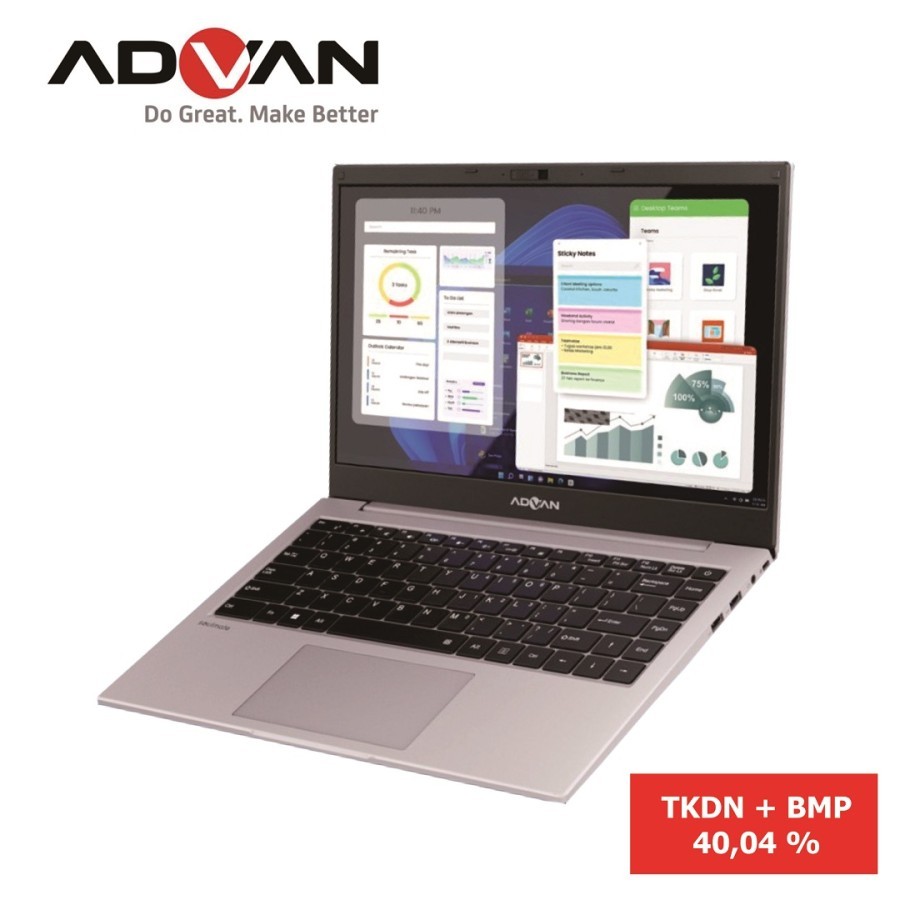 LAPTOP ADVAN LAPTOP S5-85S Intel Core i5-1235U 8GB 512SSD WIN11
