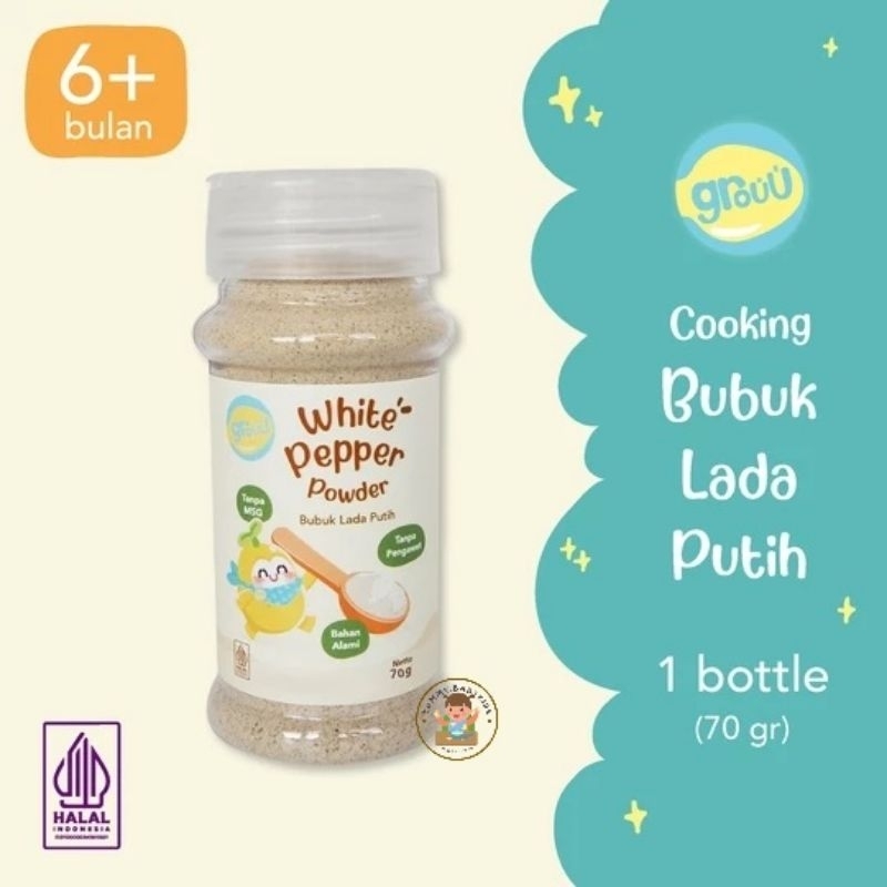 

White Pepper Powder / Lada Putih - Grouu