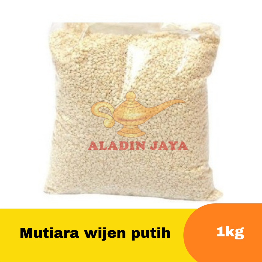 

Mutiara wijen putih 1kg