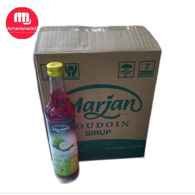 

sirup marjan cocopandan 12 botol