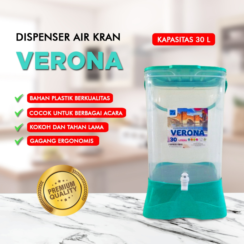 Dispenser Air Verona 30 Liter / Drink Jar Ezy Verona 30 Liter