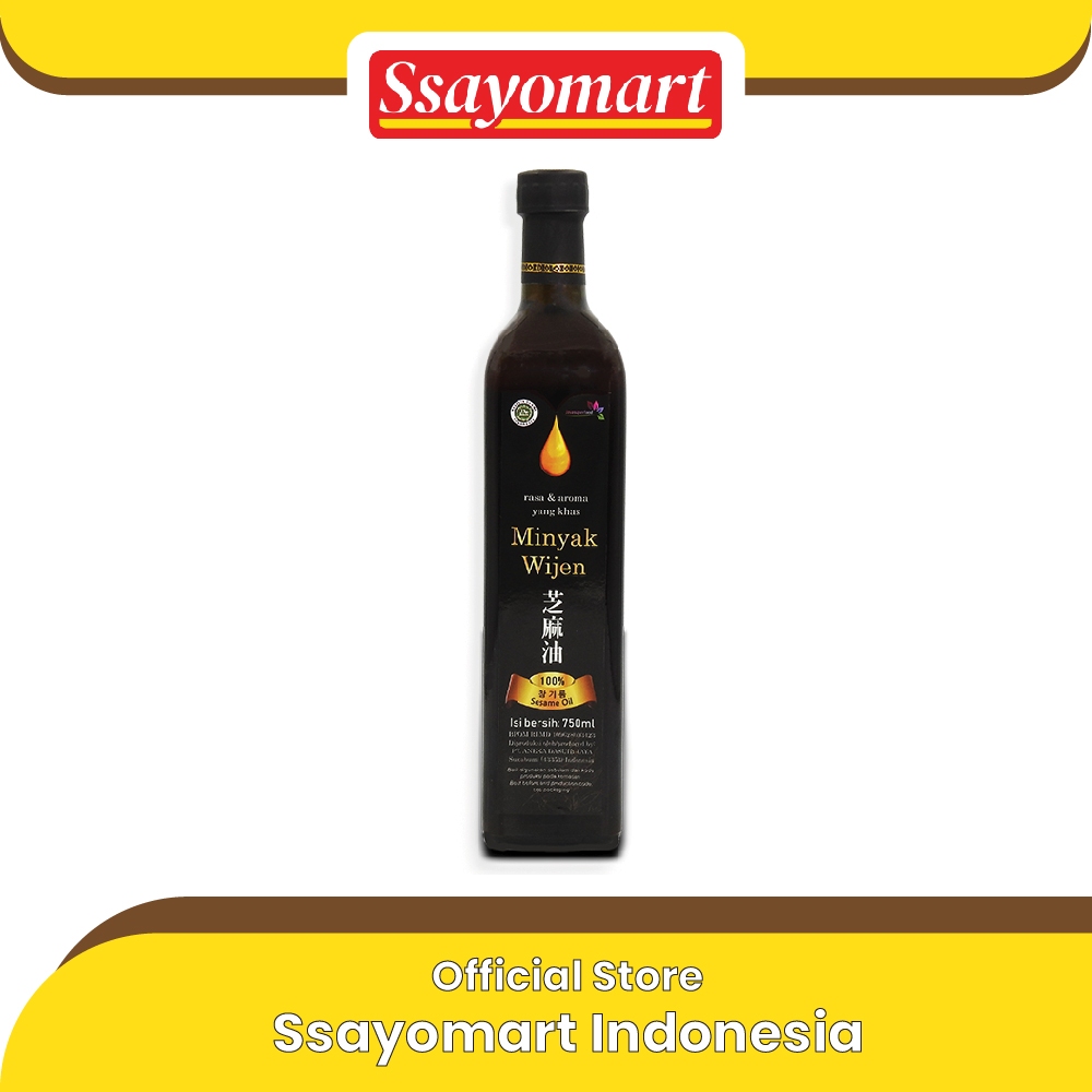 

Minyak Wijen 100% 750 ML / SESAME OIL KOREA